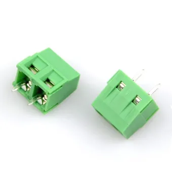 

PCB Screw Terminal Block Connector KF127-2P pitch:5.0MM/0.2inch Green 5mm KF127 5.0mm 300V 10A