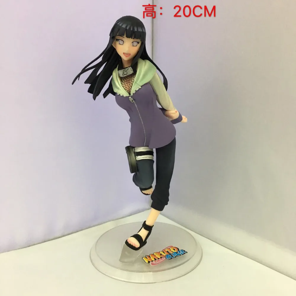 

Huong Anime Figure 20 CM Naruto Hyuuga Hinata PVC Figure Toy Collectibles Model