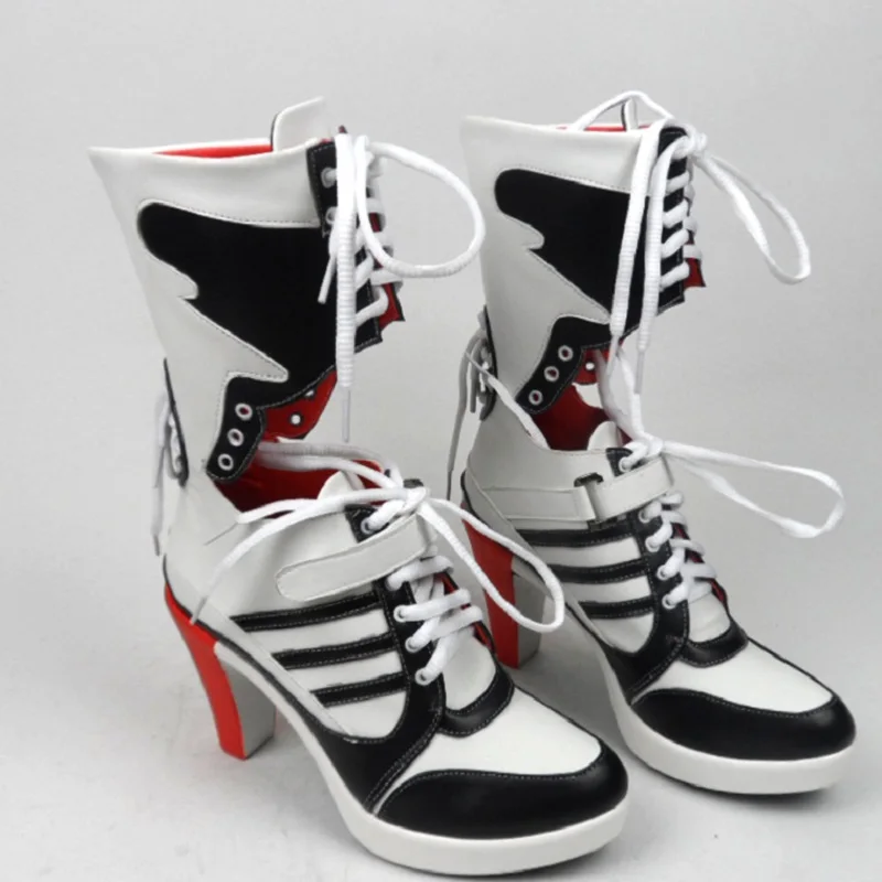 Женские ботинки для косплея bota обувь отряда самоубийц harley отряд Квин аксессуары |