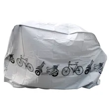 Zuverlässige Motorrad Fahrrad Polyester Wasserdichte Schutzfolie Fall Abdeckung Grau L Ma22 dropshipping