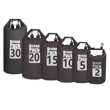 5L/10L/15L/20L wodoodporne torby do przechowywania wodoodporna sakwa torba na kajak kajak Rafting odkryty Sport torby do pływania zestaw podróżny plecak