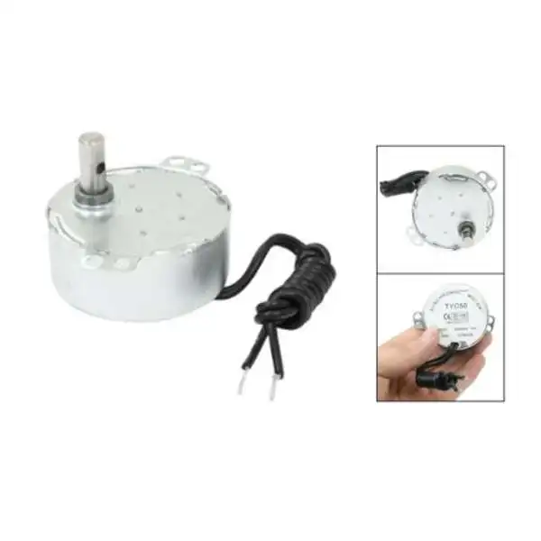 

10x New TYC50 AC Synchronous Motor 220V 3RPM 4W 8Kgf.cm Torque CCW/CW