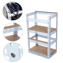8 Graphics Card Computer Mining Case Steel Crypto Coin Open Air Mining Rig Frame Case For 8 GPU ETH BTC Ethereum