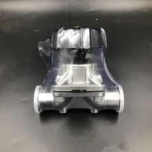 3/4 дюйма x 1,5 дюйма санитарно Tri Зажим Ручной Мембранный Клапан PTFE SS316 нержавеющая сталь