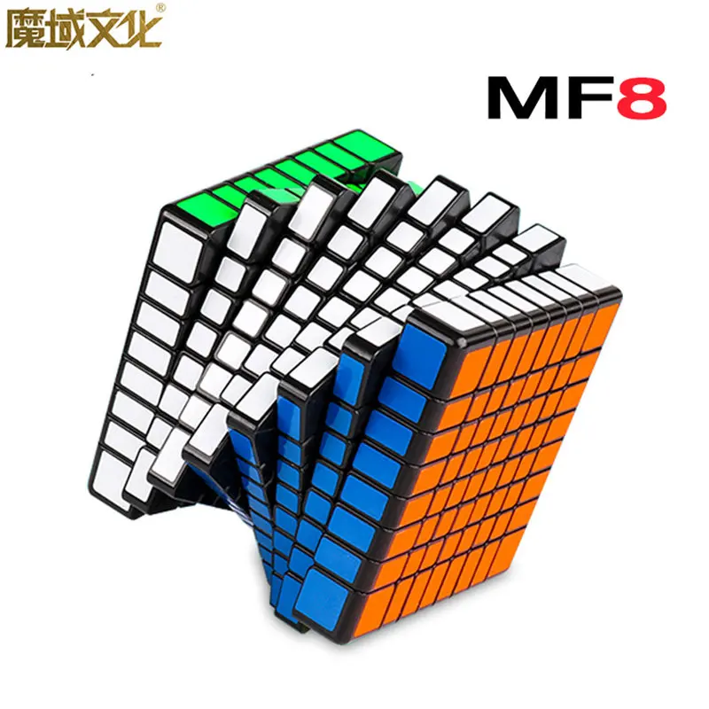 MF8 cube MoYu 8x8x8 cube Magic MofangJiaoshi MF8 cube 8 слоев 8x8 головоломка на Скорость Куб s форма твист развивающие игрушки игра