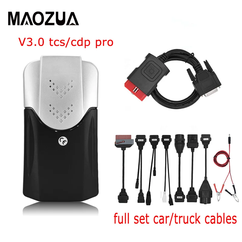

Multi-language VCI WoW Snooper TCS CDP Pro Plus With Bluetooth OBD2 Diagnostic Tool Car Truck Cable OBDII Scanner