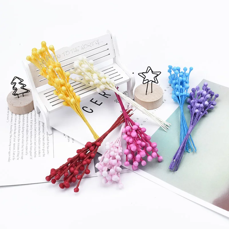 

10 pieces Foam flower bud scrapbook decorative flowers wreaths wedding christmas home decoration accessories artificial plants