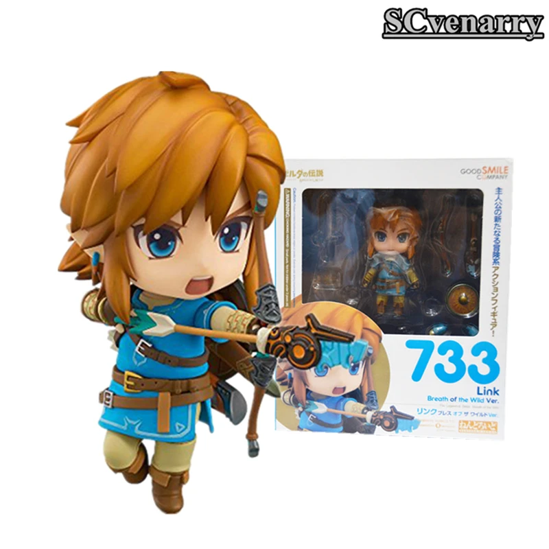 Nendoroid 733-DX рисунок ссылка Дыхание Дикого Ver DX издание ПВХ фигурка Коллекционные