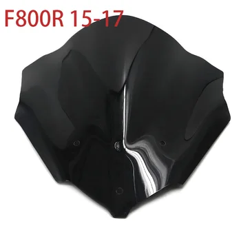 

Double Bubble Windshield Windscreen ABS Front Glass Wind Deflectors screen Protector for BMW F800R F800 R 2015 2016 2017