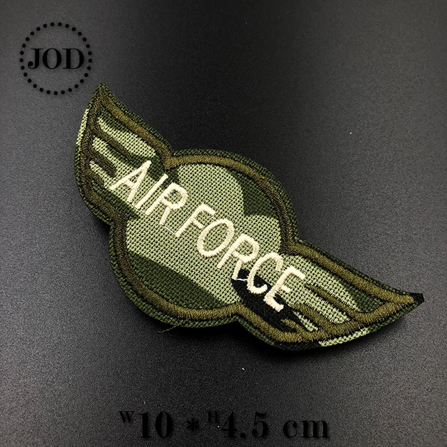 JOD* Embroidery Army Patch Clothes Military Iron on Patches for Clothing DIY Stickers Tactical Fabric Badges Camouflage Style 9