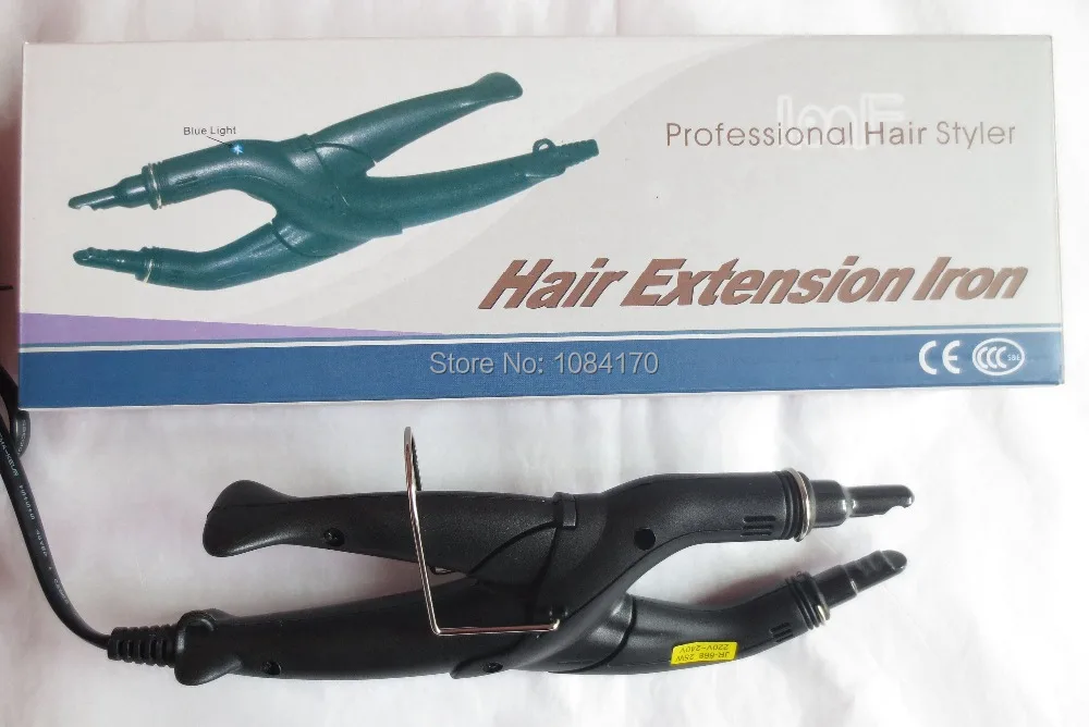 

Black JR-668 Loof Hair Connector with Controllable Temperature Heat Hair Connector