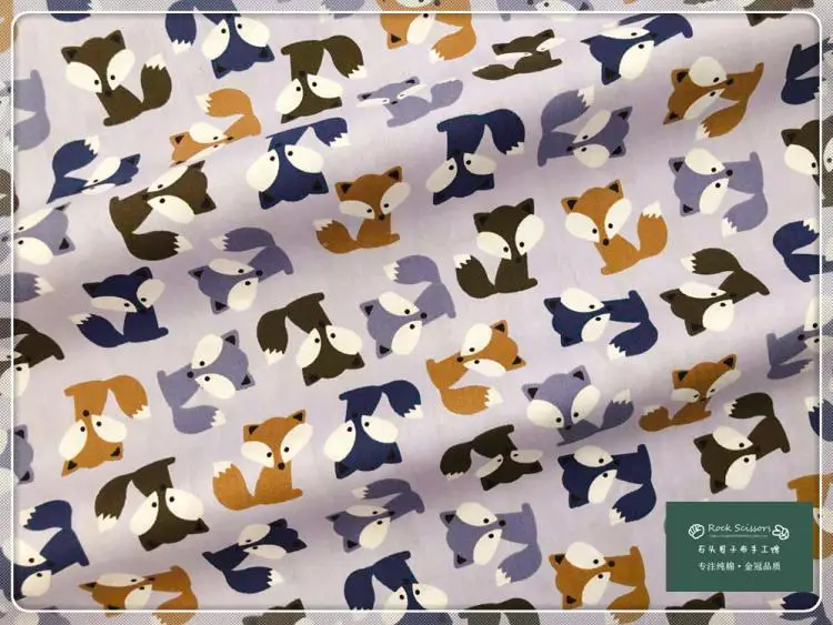 160 см* 50 см собачья кошка детская хлопковая ткань для шитья детская одежда белье для новорожденных детские постельные принадлежности стеганая ткань для лоскутного шитья