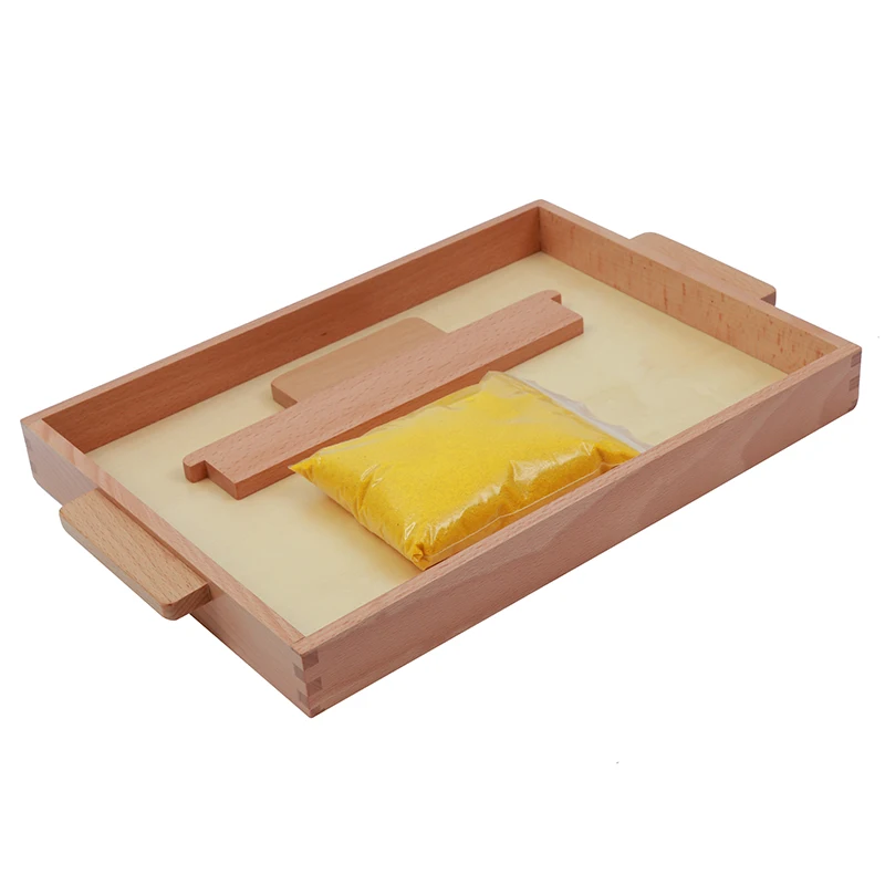 Baby Toy Montessori Sand Tray Early Childhood Education Preschool Training Learning Toys