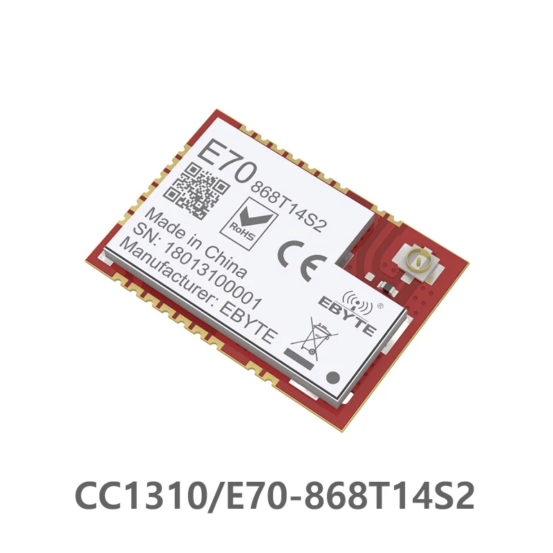 E70-868T14S2 CC1310 868 МГц беспроводной последовательный порт 868 м модуль контроллер рычага SoC Cortex-M3 868 МГц передача RFID