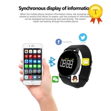 Водонепроницаемый браслет кровяное давление монитор сердечного ритма спортивные умные наручные часы-браслет полоса поддержки линии связного сообщения push