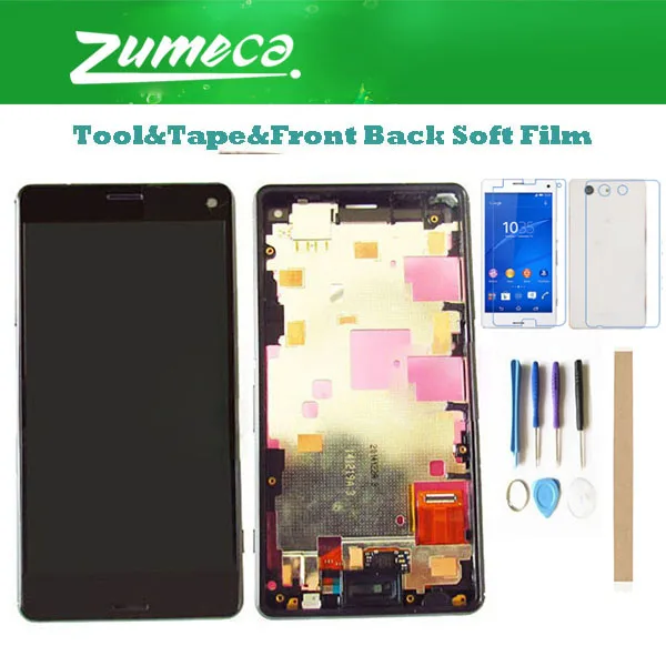 С/без рамки для sony Xperia Z3 Compact d5803 d5833 мини ЖК дисплей Дисплей + Сенсорный экран