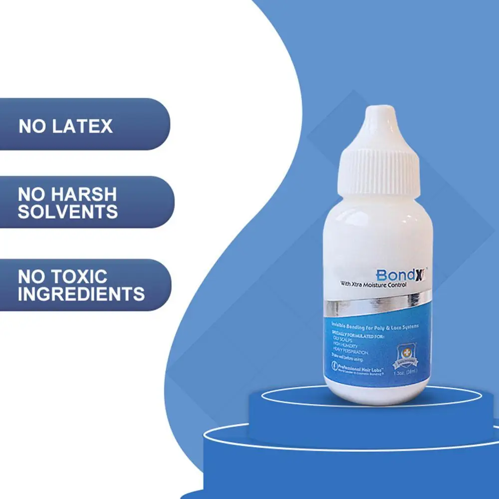 

38 ml Wig Adhesive liquid wig bonding Glue Invisible Adhesive With 1 Bottle 30 ml Remover For Lace Wig Glue