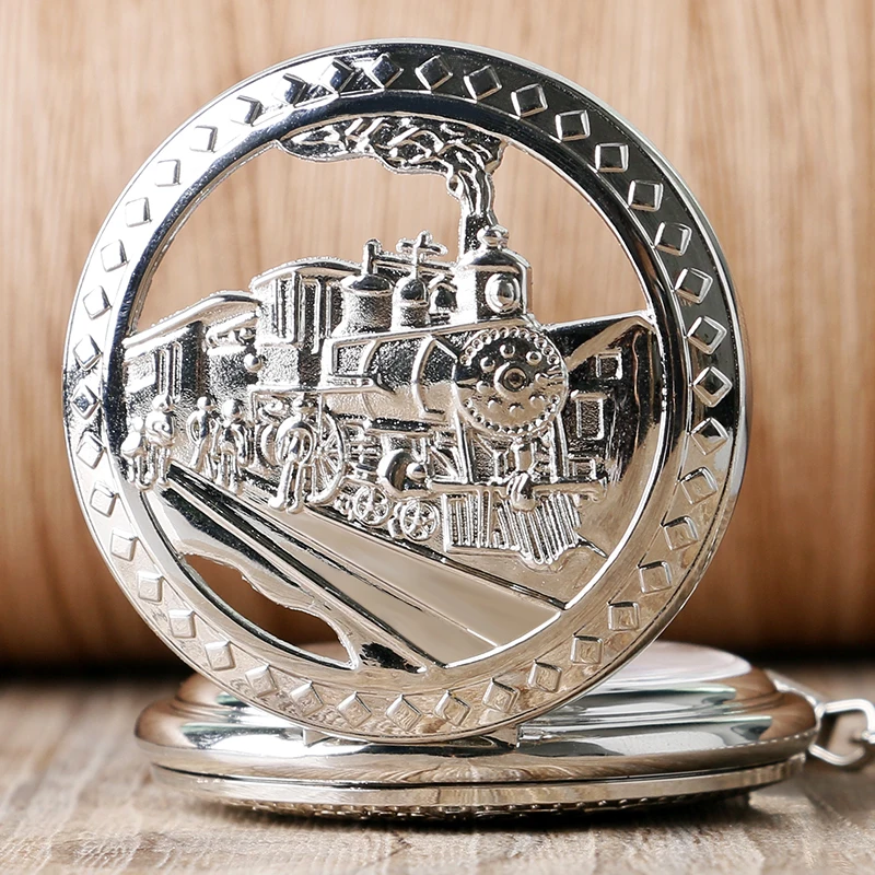 Men Women Mechanical Pocket Watch Warcraft Mechanical Hand Wind Pocket Watch Clock Pendant Watch On The 3