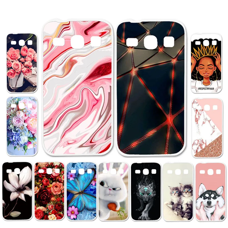 

Ojeleye DIY Patterned Silicon Case For Samsung Galaxy G3502 Case Soft TPU Cartoon Phone Cover For Samsung G355 Covers Shell