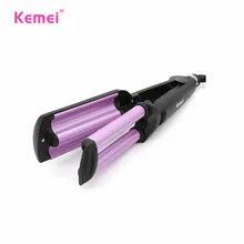 Kemei стиль бигуди для волос профессиональные 55 Вт щипцы для завивки Автоматическая Мода Инструменты для укладки волос Объем