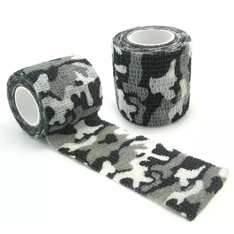 

5cm*4.5m Non-woven Self-adhesive Outdoor Camouflage Tape Survival Multi Tool Hunting Waterproof Camo Stealth Camping Equipment