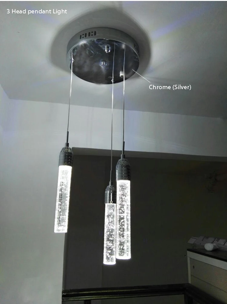 Bubble Crystal Pendant Light