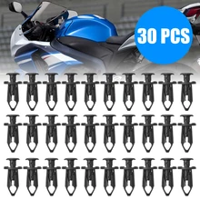 Mayitr 30 pièces Rivet d'agrafe d'aile d'atv pour Suzuki KingQuad Vinson Eiger Ozark z250 z400