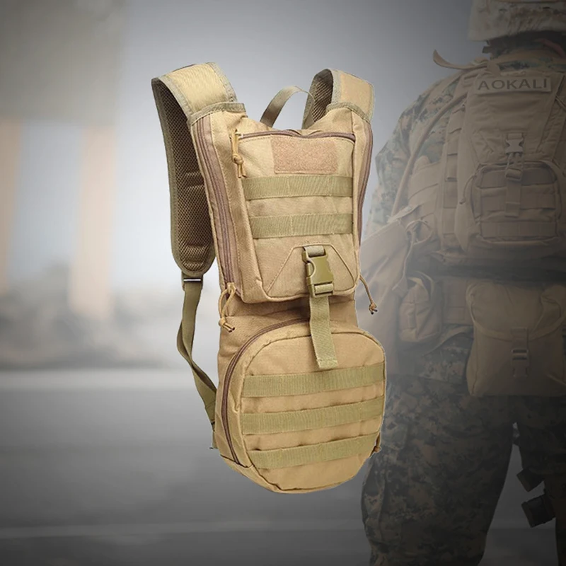 3L Outdoor Backpack Molle Military Tactical Hydration Pouch Cycling