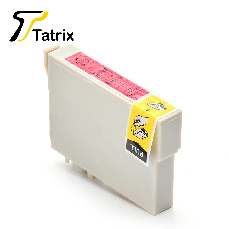 Чернильный картридж Tatrix 6PK для T0801 T0802 T0803 T0804 T0805 T0806 совместим с Epson Stylus Photo P50 T59 R265 270