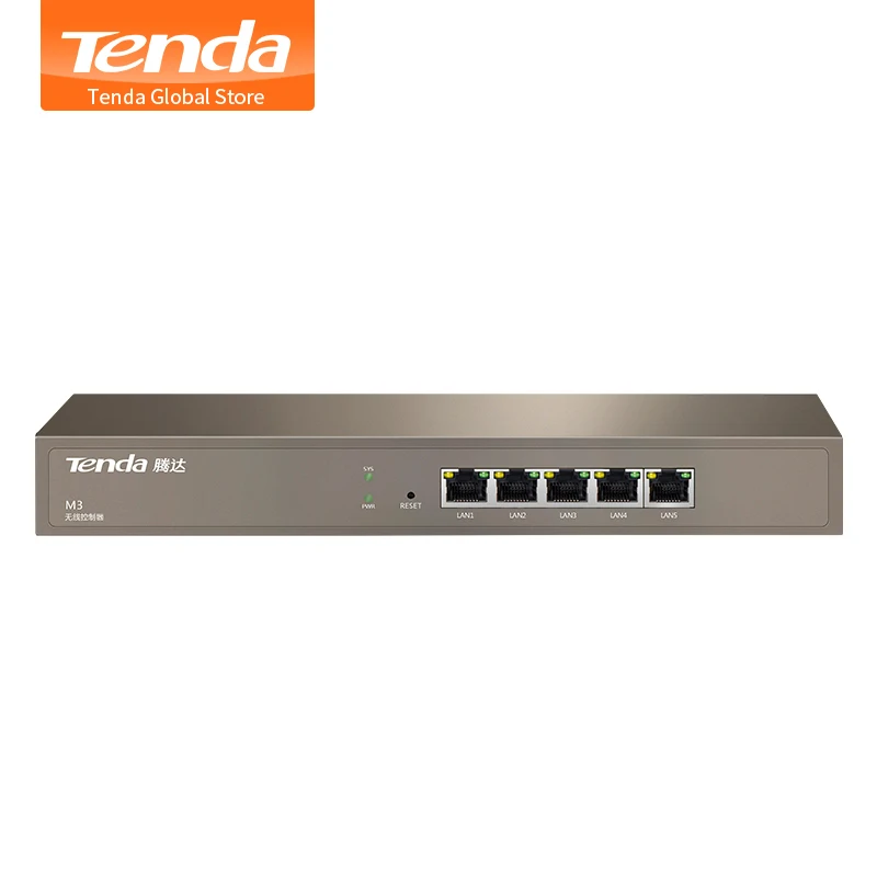 Tenda M3 5 портов Гигабитный беспроводной контроллер переменного тока автоматически обнаруживает статус пользователя AP