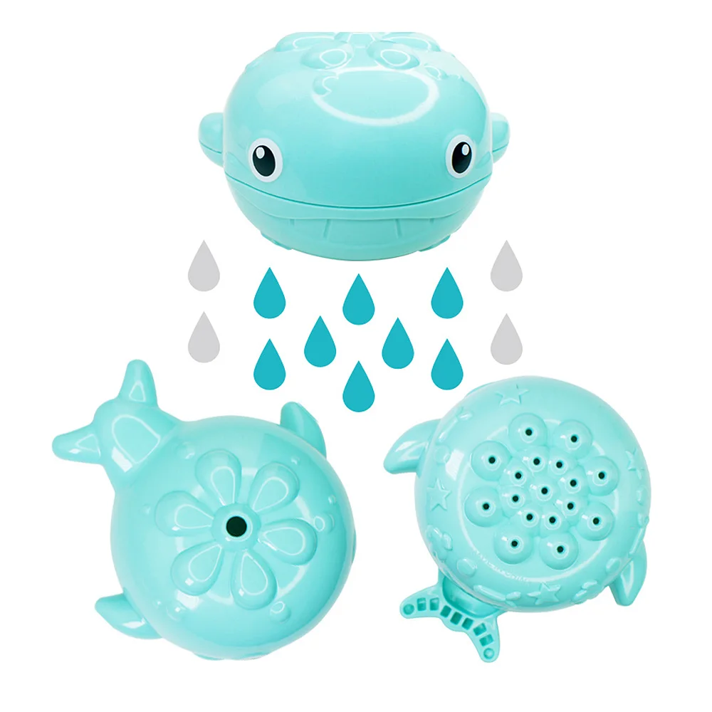 Детские игрушки для купания дети в форме Кита распылитель воды ванная душ игрушки для плавания КИТ распылитель воды для ванной игрушки