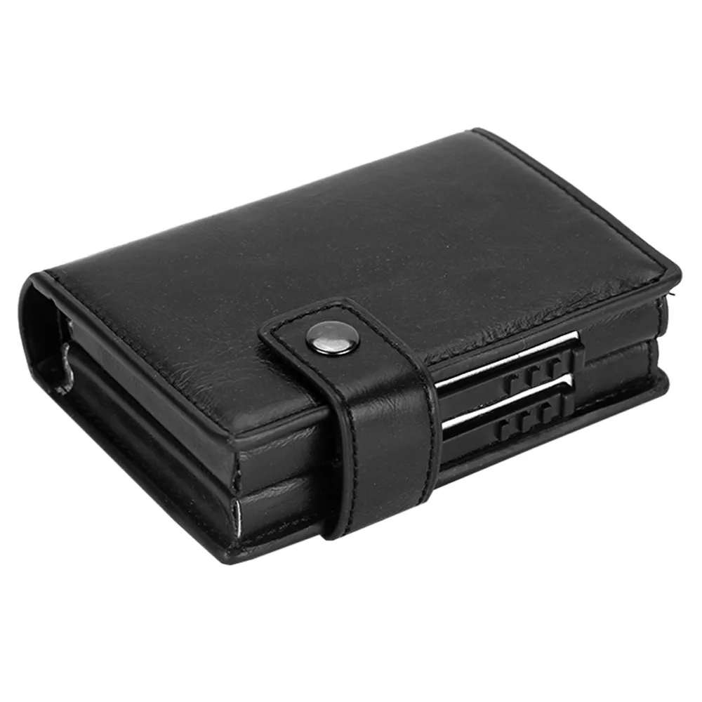 

Masion Fabre New Slim Credit Card Holder Wallet Aluminium Men Women Metal Wallet for Cards Business Card Package RFID Protector