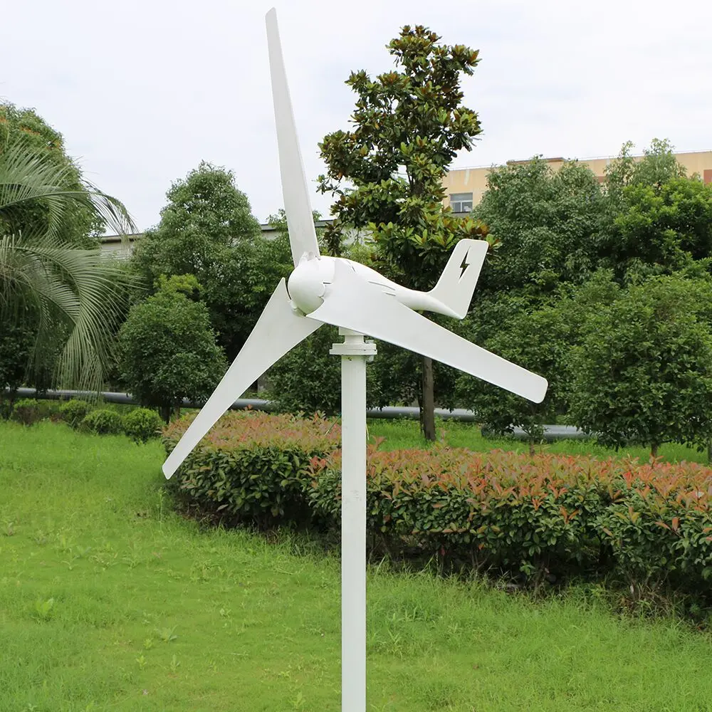 

400W AC Wind Turbine Power Generator for Street Lamp Low RPM CE Certification with MPPT Charge Controller Regulator