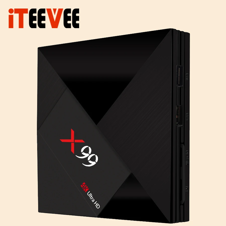 2018 новейший 4 Гб 64 Rockchip RK3399 Android 7 1 TV BOX X99 с голосовым пультом 2 4G/5G Dual WIFI BT4.1 4k Smart set top