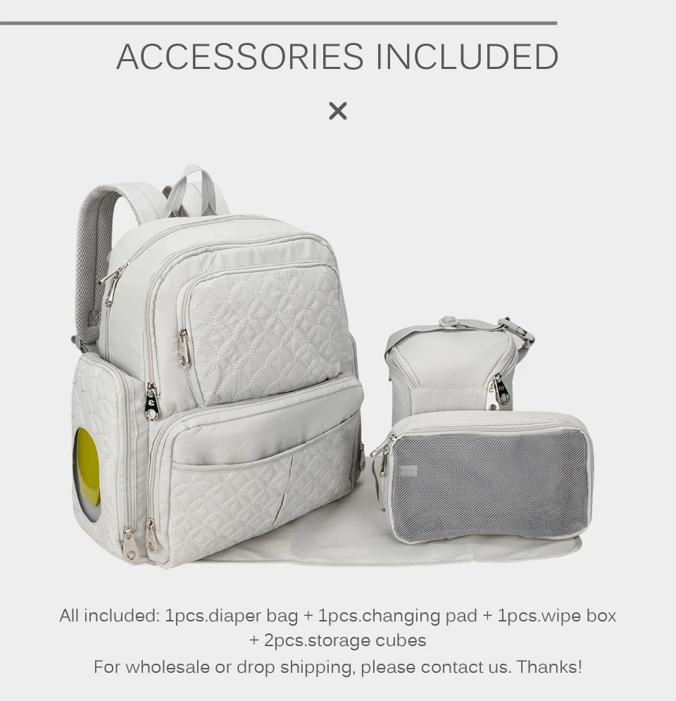 Новая детская сумка, рюкзак, стильные сумки для подгузников, Стеганные узоры для мам, сумка для подгузников на открытом воздухе, сумка для путешествий с ремнями для коляски