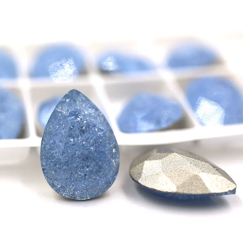 Новинка 13X18mm K9 стеклянные стразы в форме капли 10 шт. высококачественный