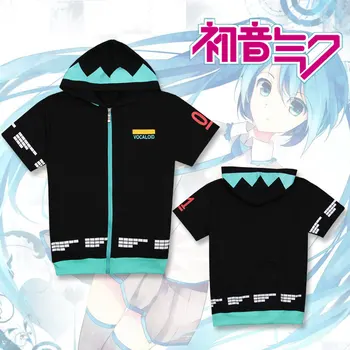 

Kawaii Hatsune Miku Vocaloid Fashion Casual Short Sleeve T-shirt Japan Anime cosplay costume T shirt