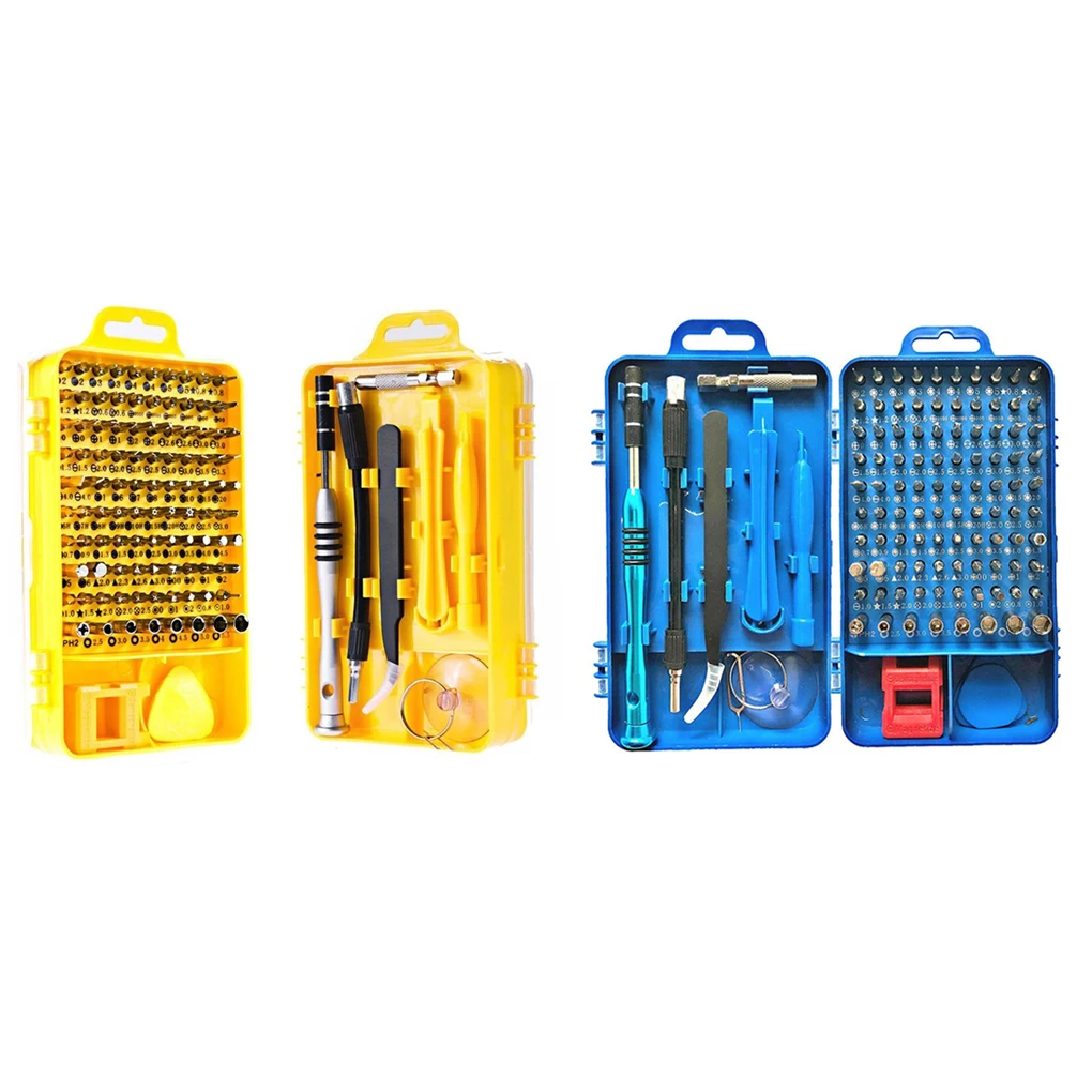 

110PCS/Set 110 in 1 Screwdriver Mini Electric Precision Screwdriver Multi Computer PC Phone Repair Hand Home Tools
