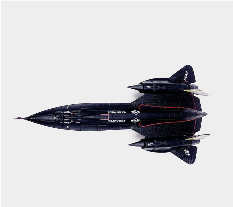 AM Development Edition 1/144 США SR-71 Blackbird скаутская модель из сплава Коллекционная модель праздничный подарок