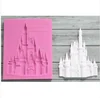 silicone fondant mold castle church wedding christmas cake decoration mold food grade silicone molds DIY sugar craft tools ► Photo 2/6