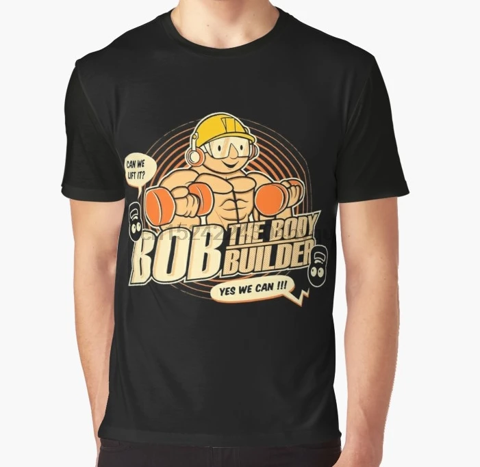 

All Over Print 3D Women T Shirt Men Funny tshirt bob builder Graphic T-Shirt