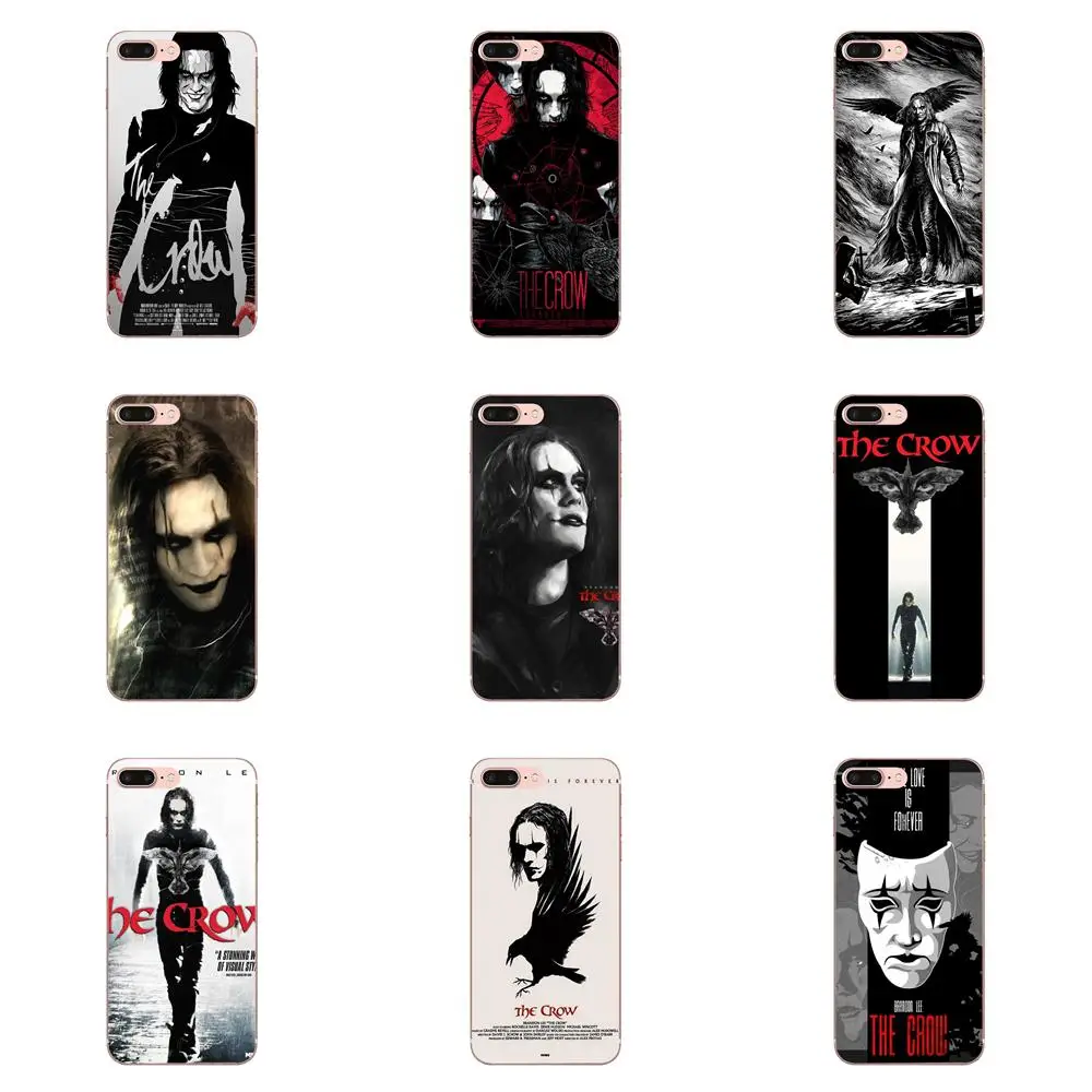 

The Crow Brandon Poster Ultra Thin Pattern Phone Case For Galaxy A3 A5 A7 A8 A9 A9S On5 On7 Plus Pro Star 2015 2016 2017 2018