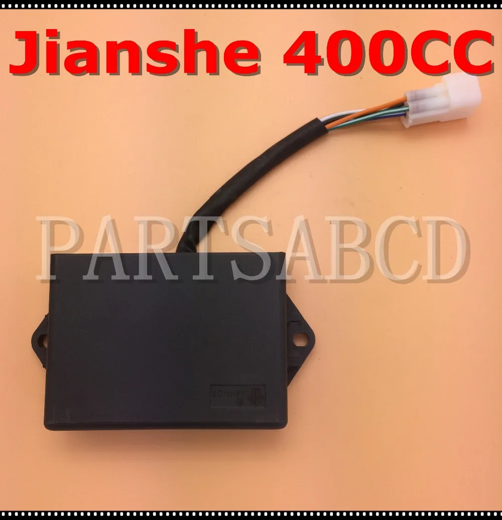 Запчасти ABCD 5 контактов JIANSHE 400CC JS400 400 ATV ДВИГАТЕЛЬ CDI Коробка Quad Запчасти