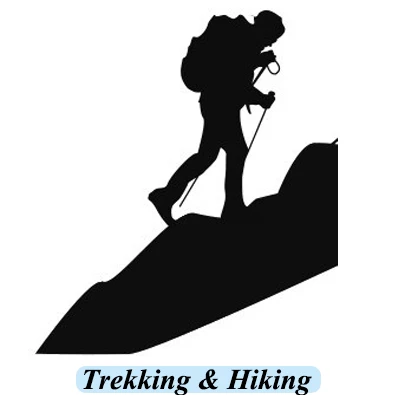 Trekking and hiking
