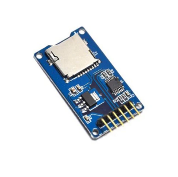 

5pcs/lot MicroSD Card Adapter Micro SD SDHC(high-speed card) Mini TF Card Reader Module SPI Interface With Level Converter