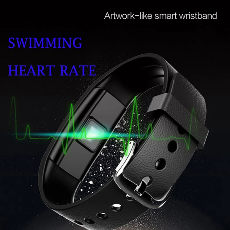 Лучшее качество точности сердечного ритма Мониторы Smart Браслет Reloj inteligente спортивные запись данных Беспроводные устройства для IOS Android