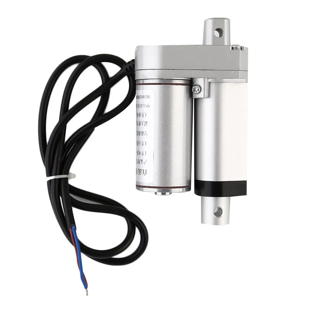 DC12V Electric Linear Actuator - 100N To 1000N Force With 50mm To 150mm Stroke Options