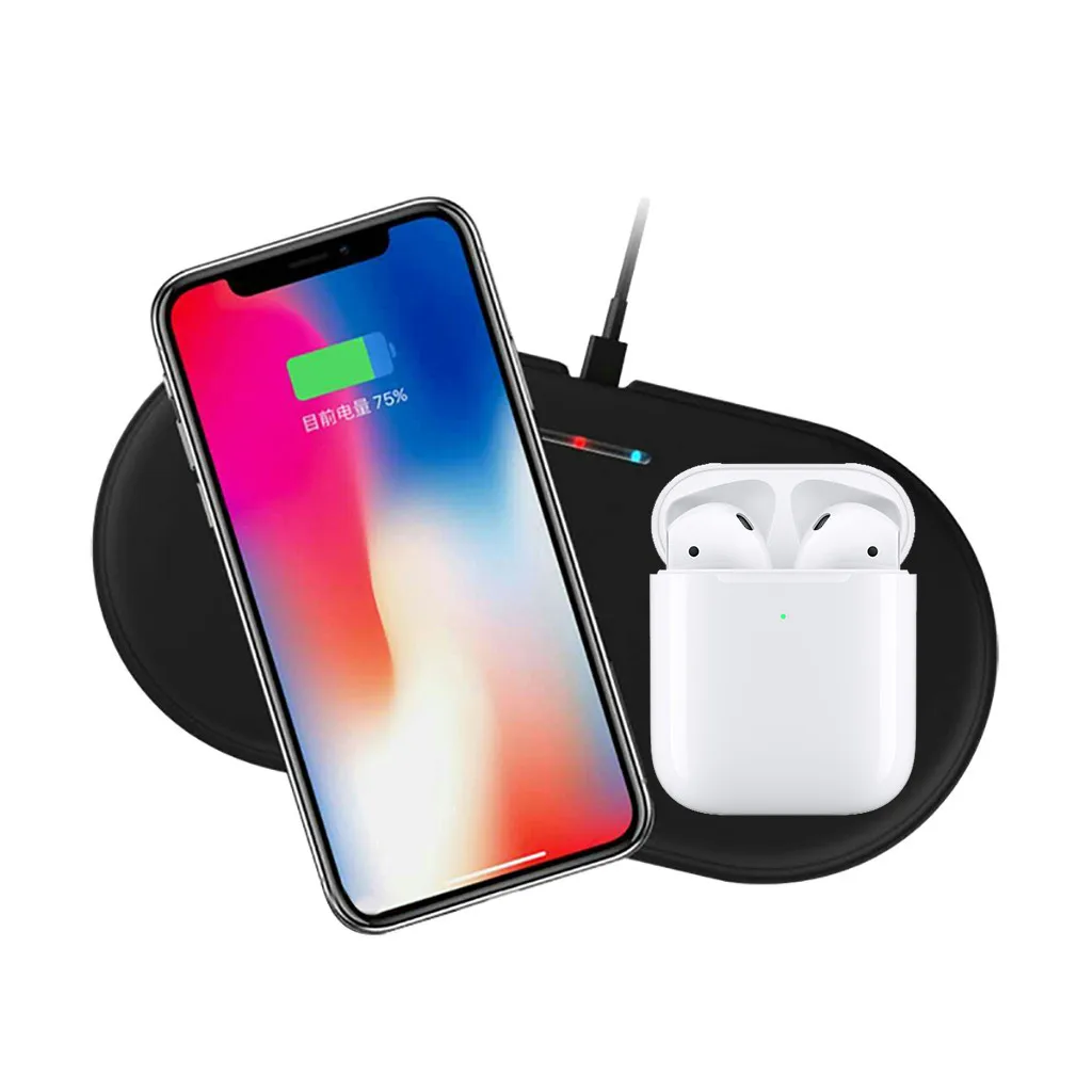 Подставка для беспроводного зарядного устройства iPhone AirPods Apple Watch док станция