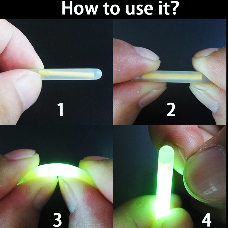 10 шт. 20 шт. рыболовный поплавок флуоресцентный 4,5*37 мм t светильник-палка светильник Ночной поплавок стержень светильник s темное свечение палка полезные партии
