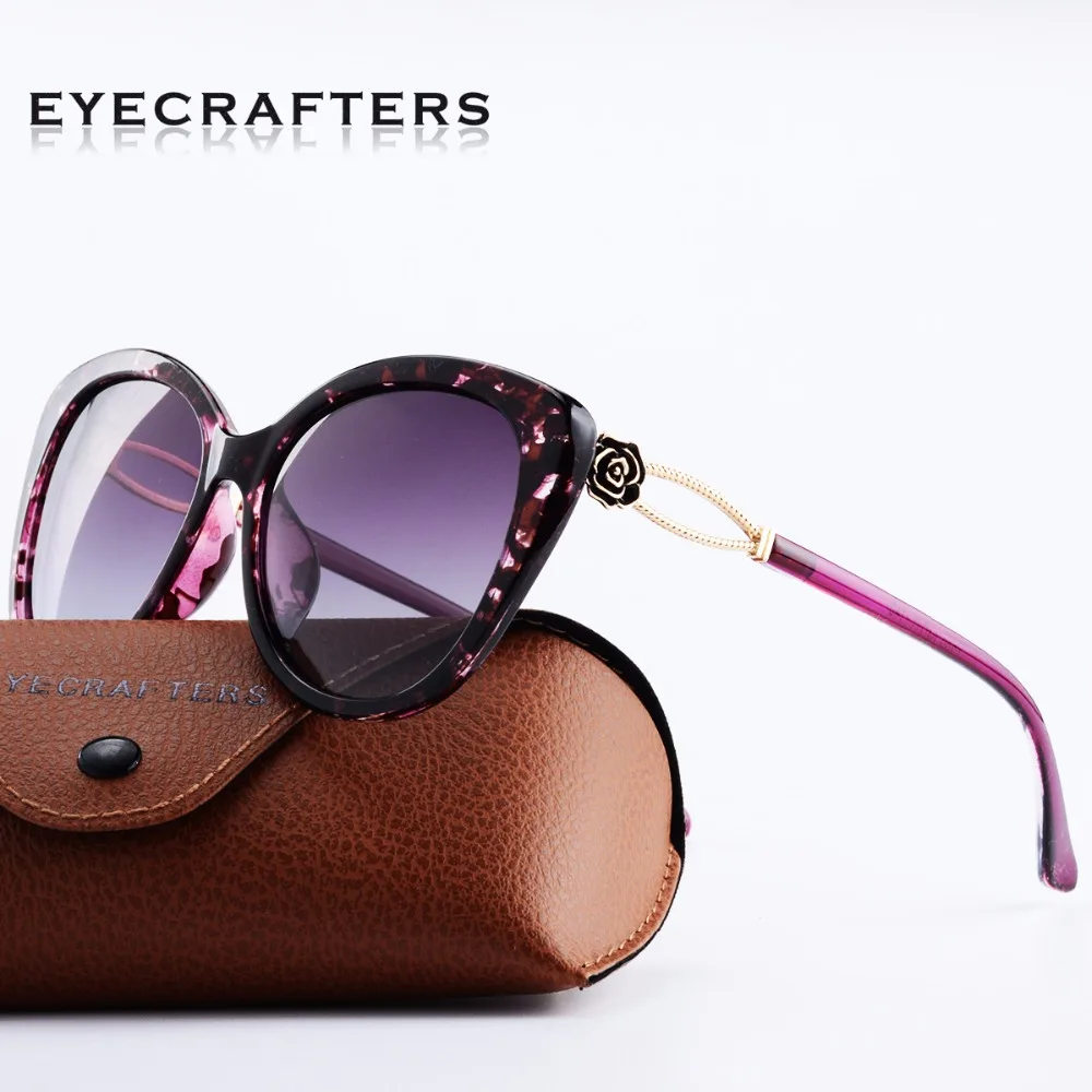 

Female Flower Oversized Shades Eyewear UV400 Fashion Polarized Sunglasses Womens Luxury Brand Designer Vintage Sun glasses